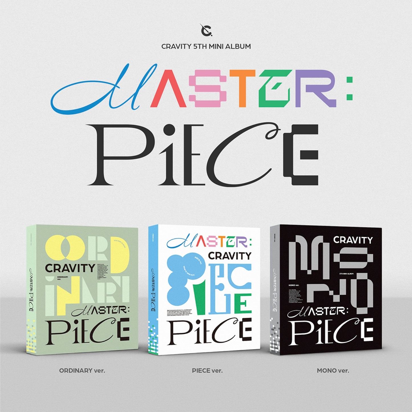 CRAVITY - MASTER:PIECE / 5TH MINI ALBUM