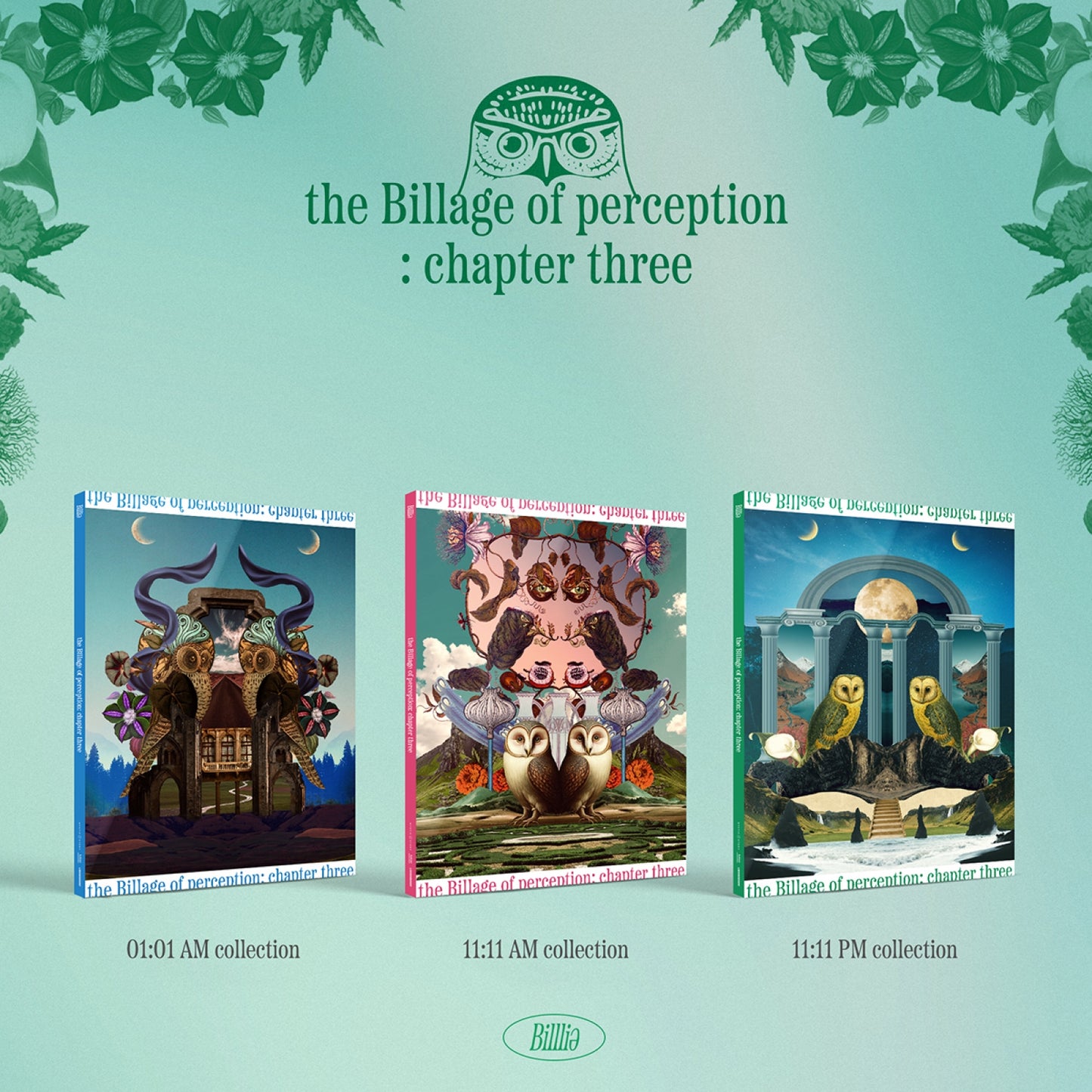 BILLIE - THE BILLAGE OF PERCEPTION: CHAPTER THREE / 4TH MINI ALBUM