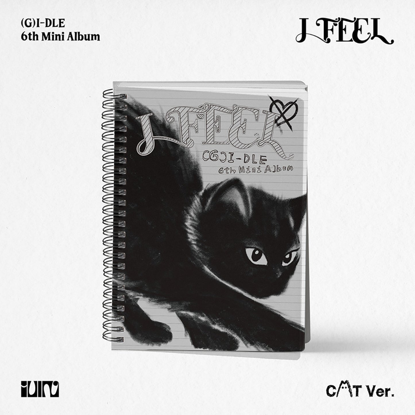 (G) I-DLE - I FEEL / 6TH MINI ALBUM (CAT VER.)