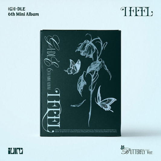 (G) I-DLE - I FEEL / 6TH MINI ALBUM (BUTTERFLY VER.)